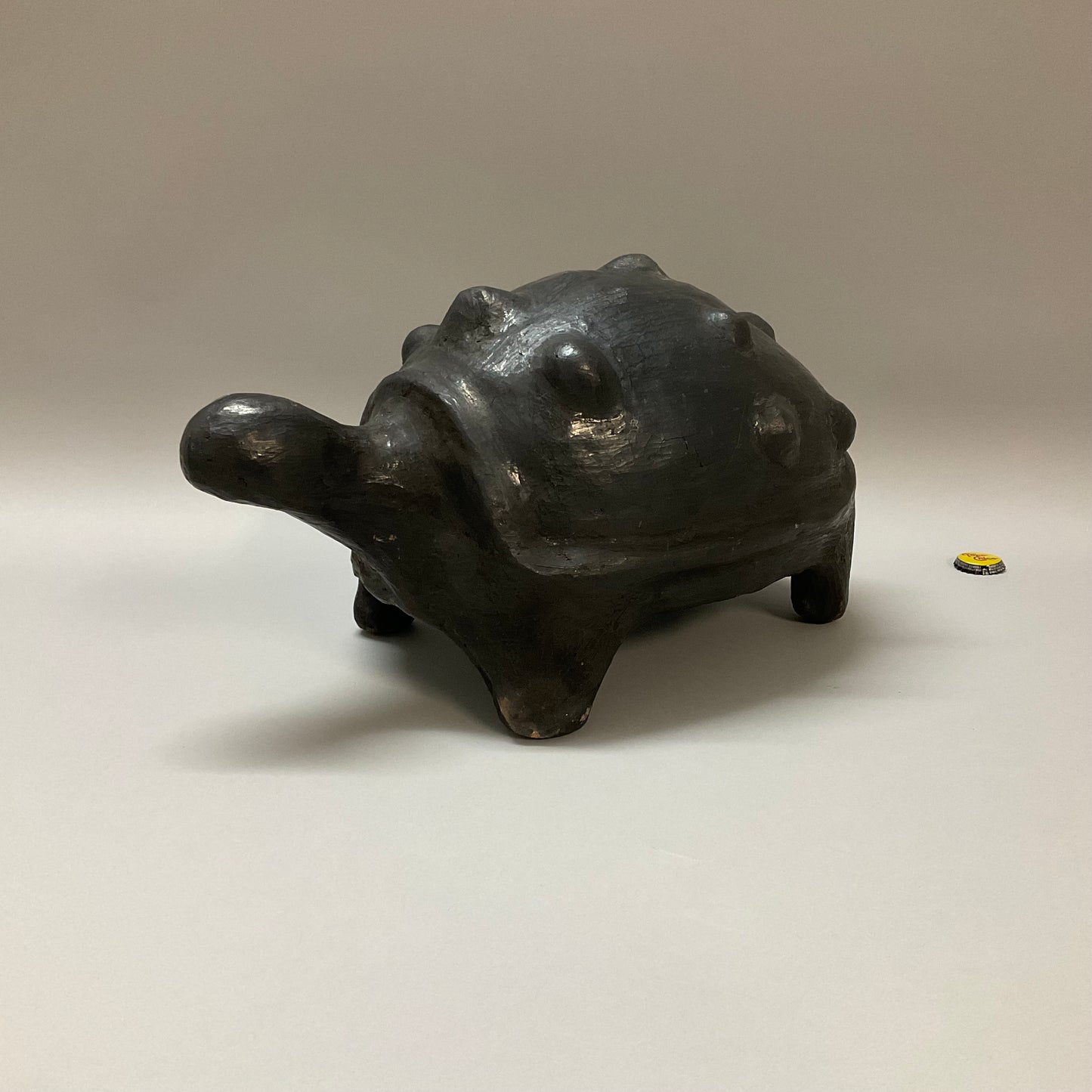 Black Ceramic Turtle