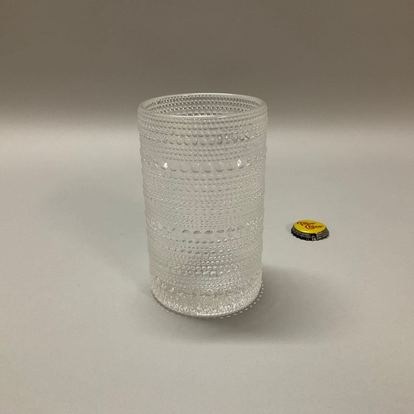 Gray Textured Cocktail Glasses