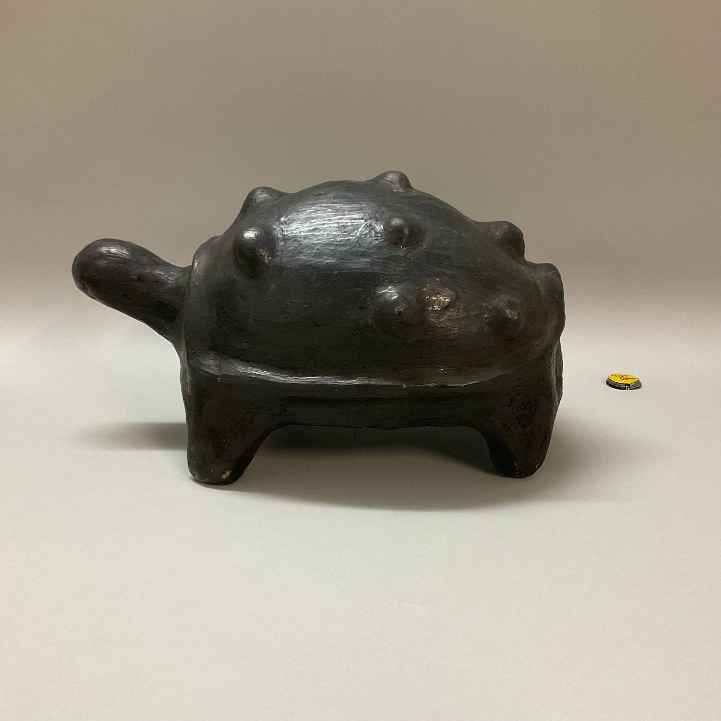 Black Ceramic Turtle