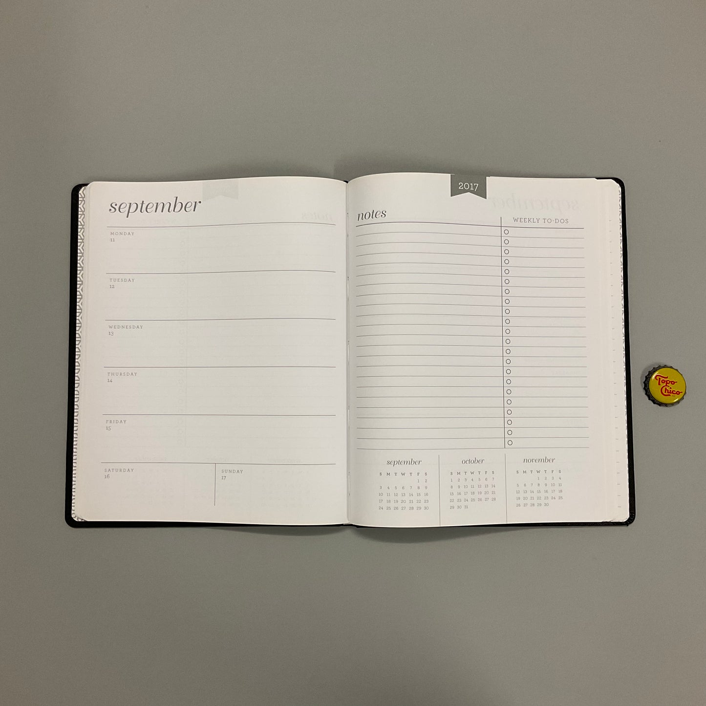 Two Thousand Seventeen Planner