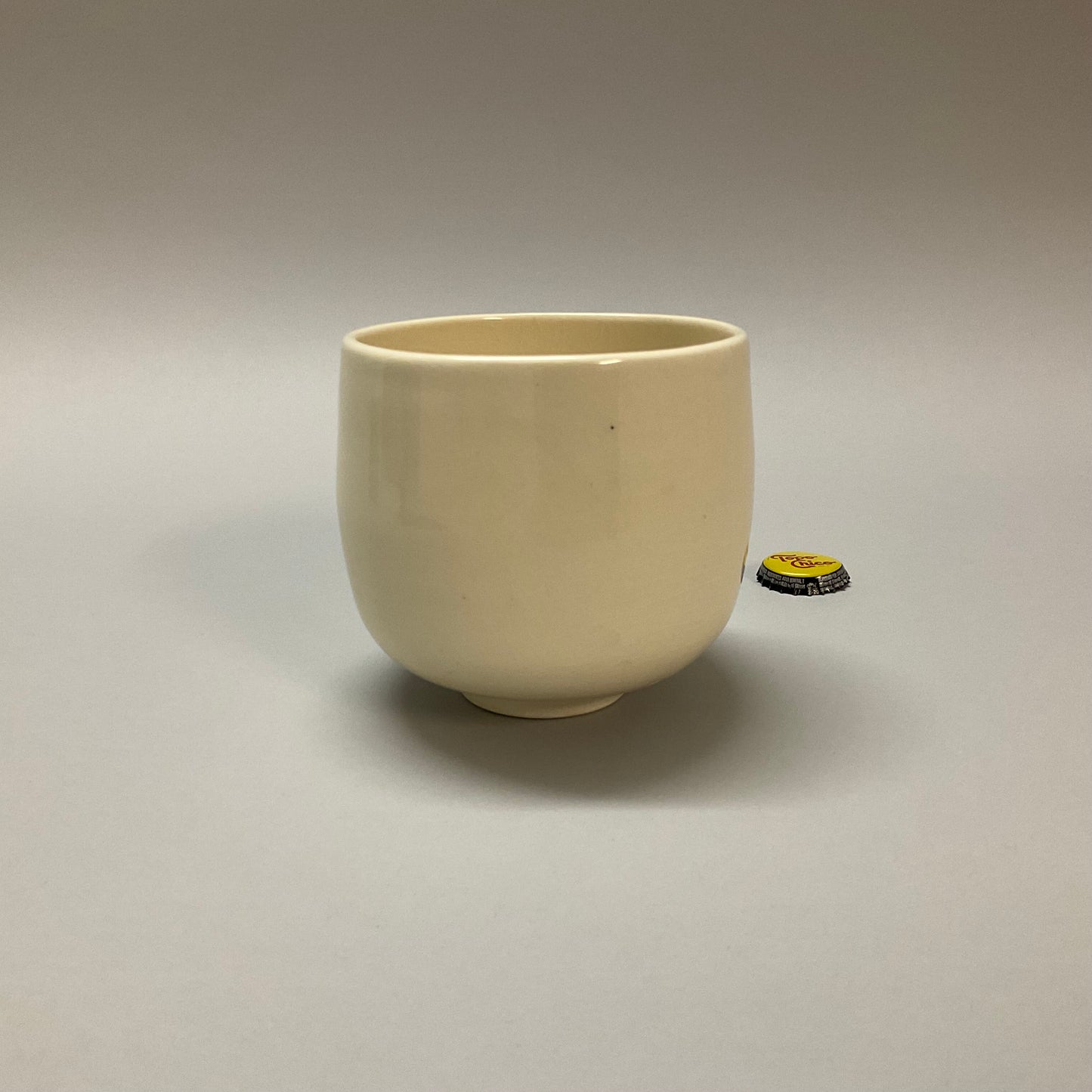 Beige Ceramic Cup