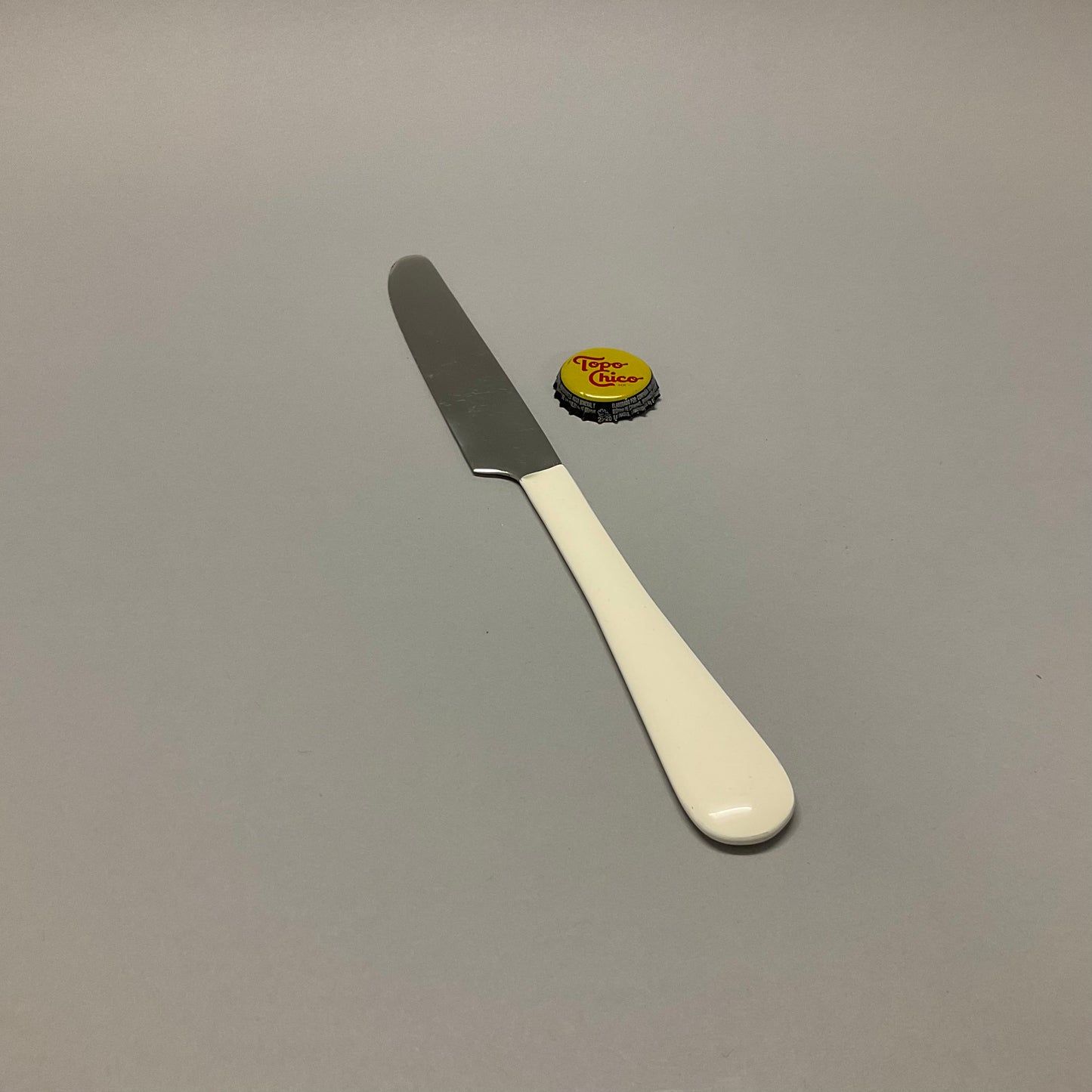 Flatware with White Handle