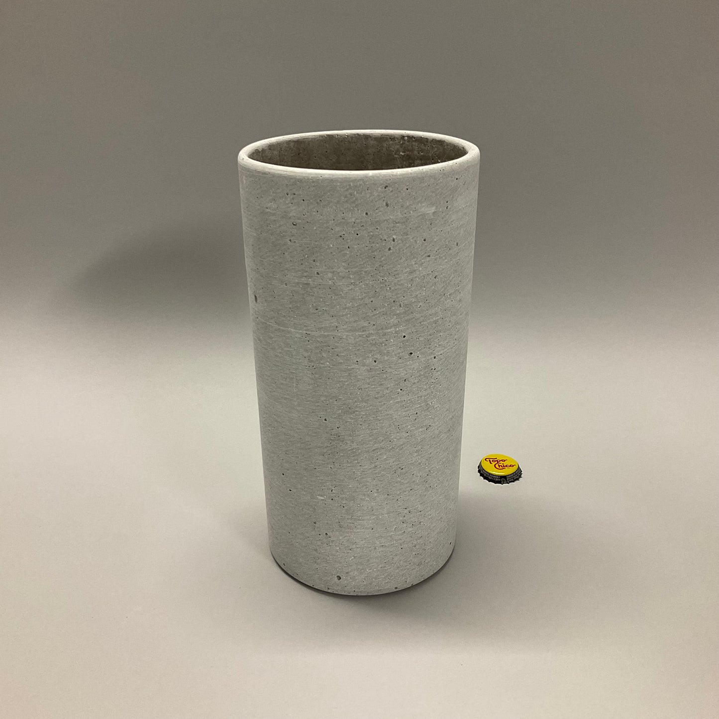 Light Gray Cement Vases