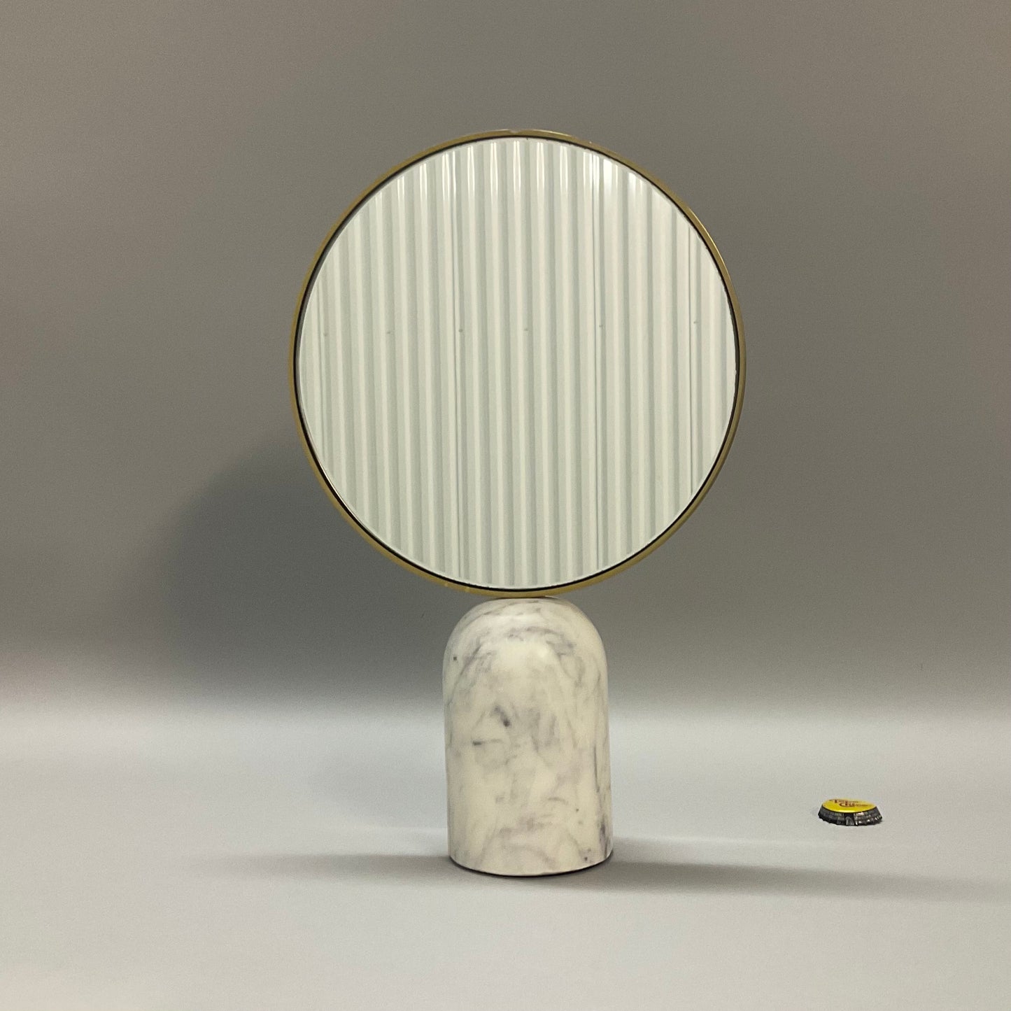 Vanity Mirror with Marble Vase
