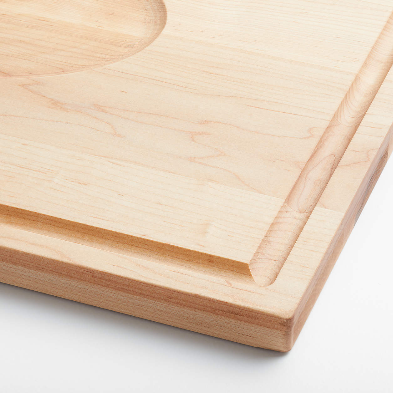 Reversible Maple Carving Board with Meat Rest