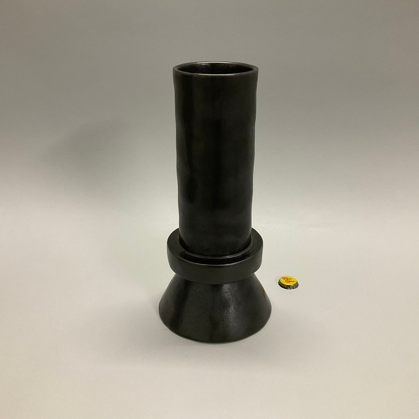 Black Iron Vase