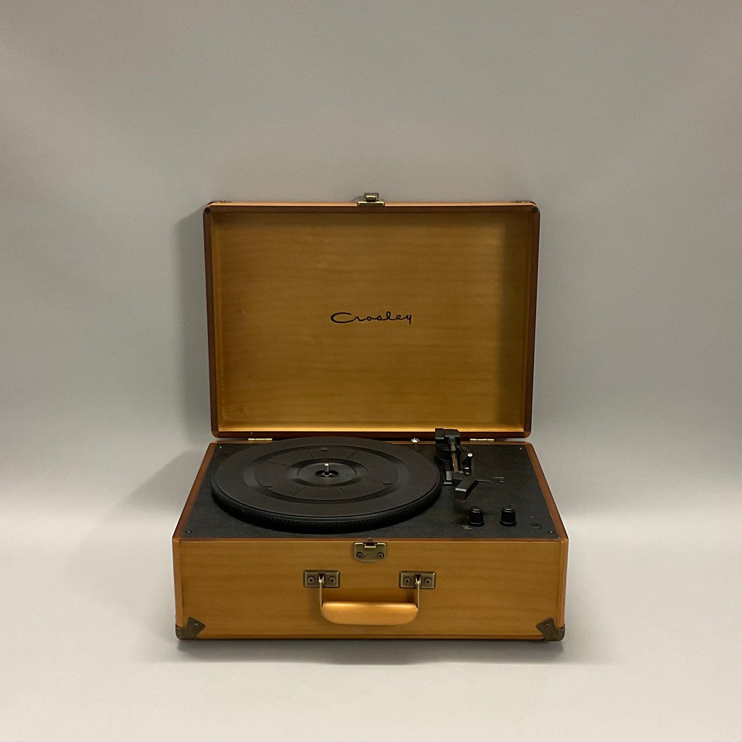 Crosley Wood Portable Record Player