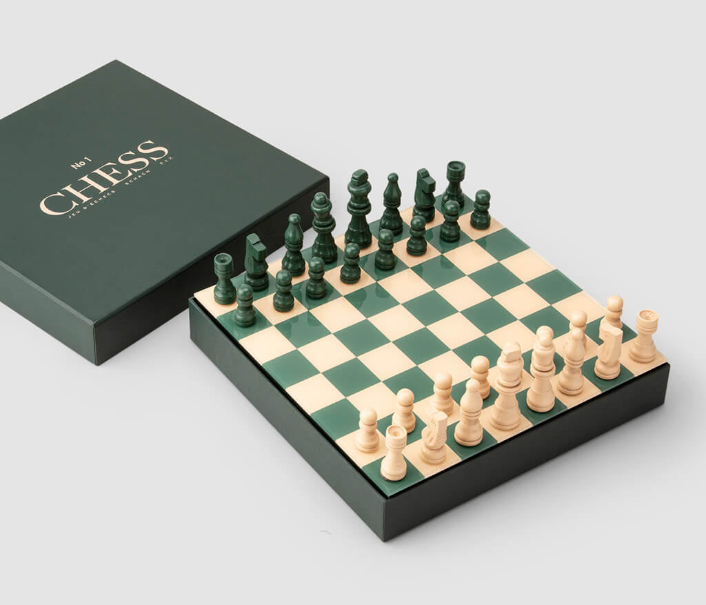 Green Chess Set