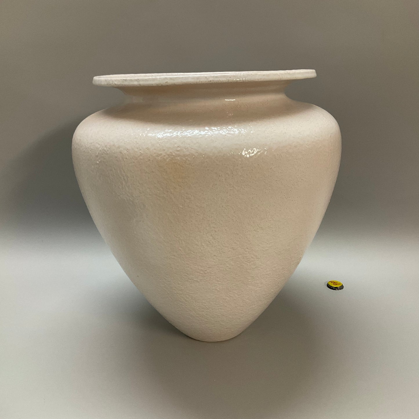 Large White Ceramic Vase
