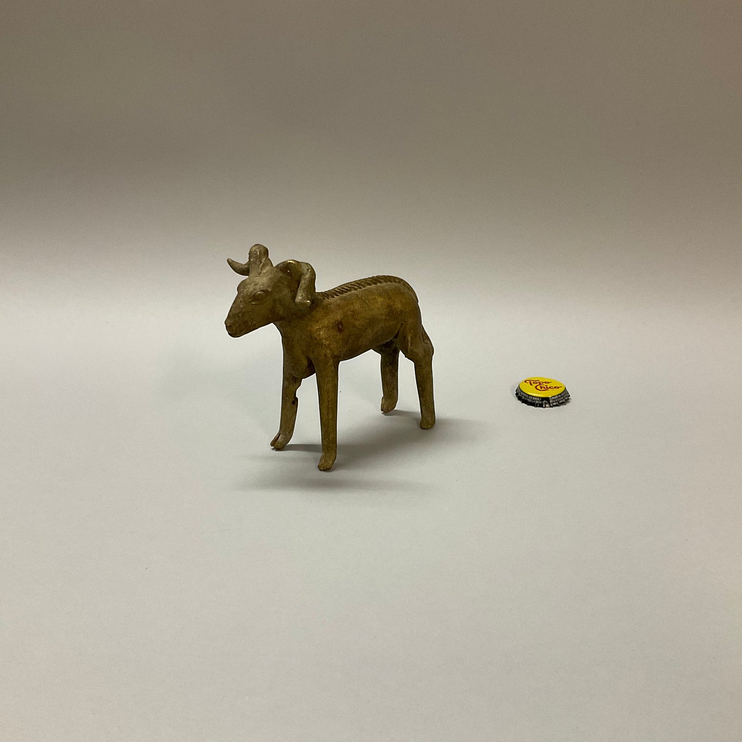 Vintage Brass Goat