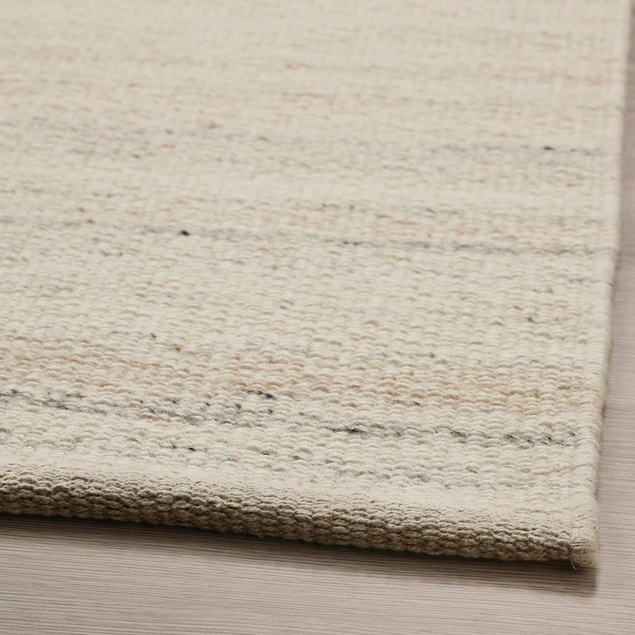 Beige Flatwoven Rug