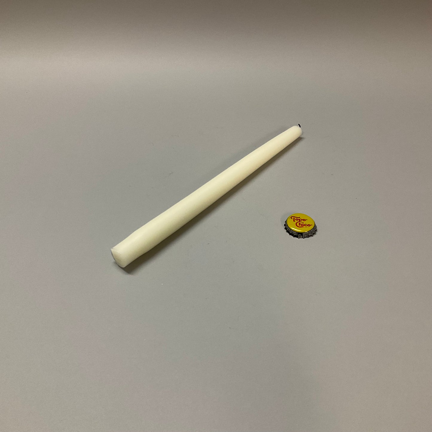 Ivory Taper Candles 12”
