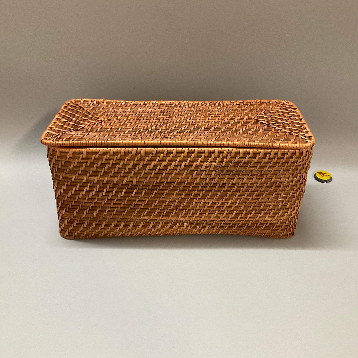 Honey Rattan Bath Accessories