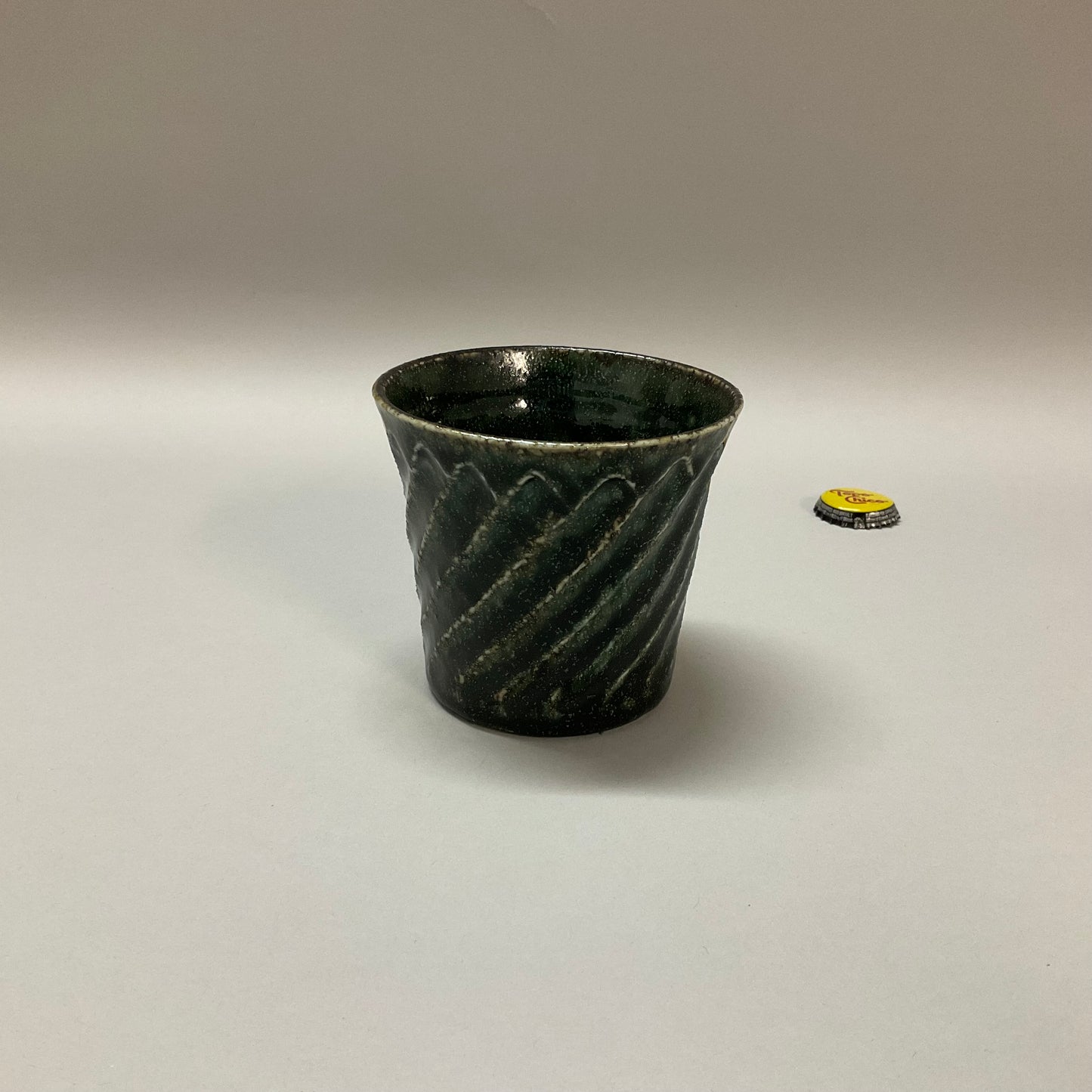 Black Ridged Cup