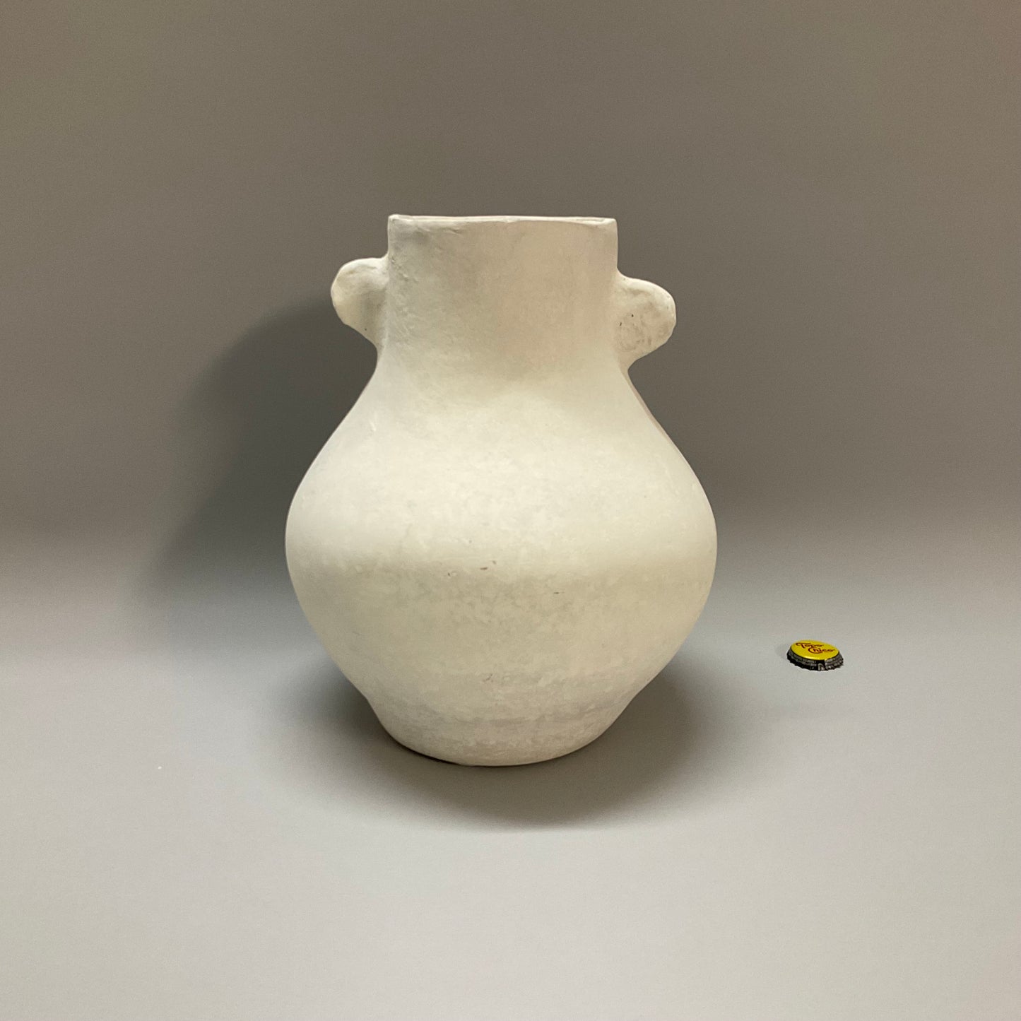 Cream Vase with Handles