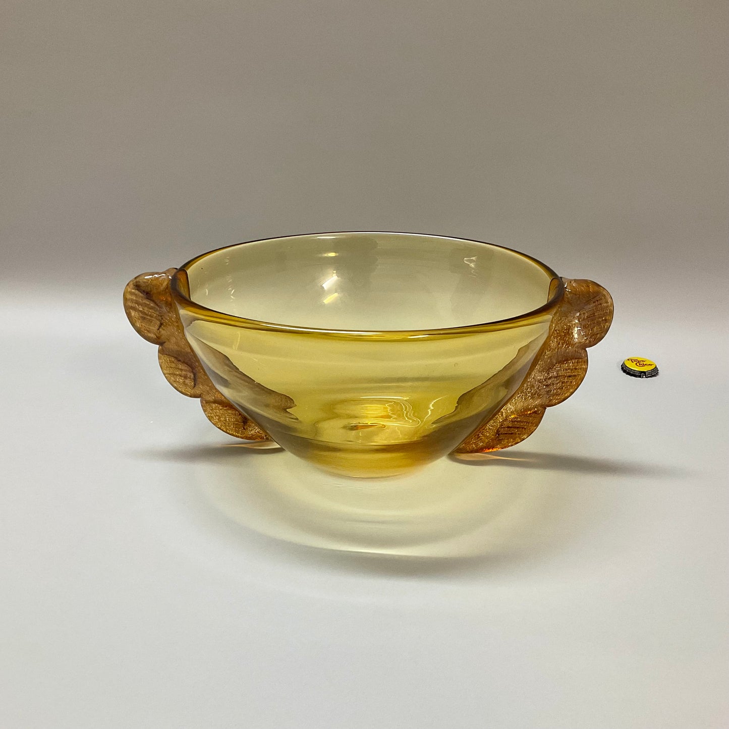 Yellow Glass Bowl