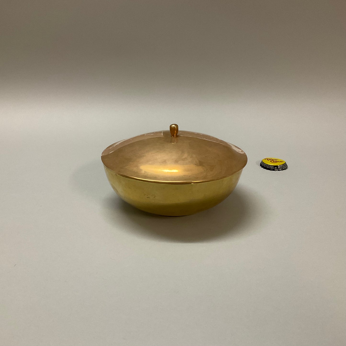 Small Vintage Brass Box