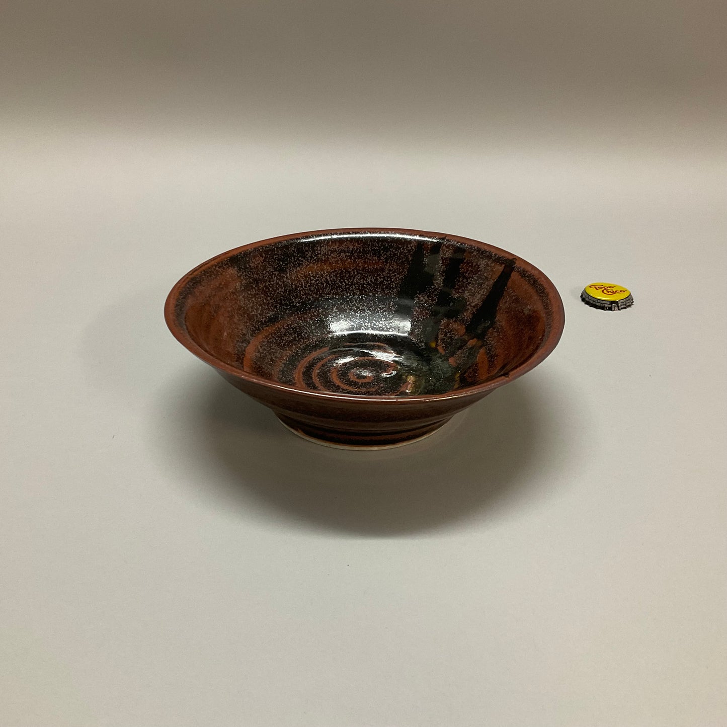 Brown Swirl Bowl