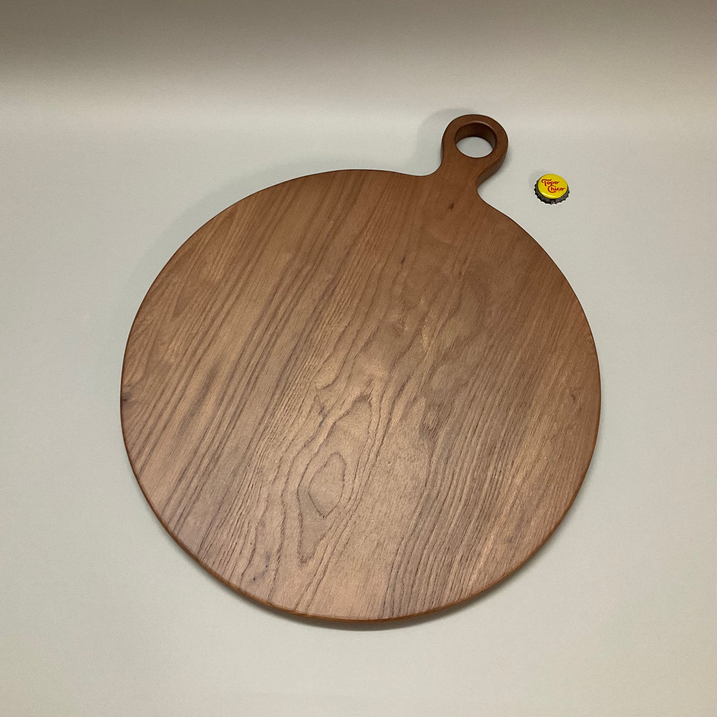 Round Ash Wood Serving Board