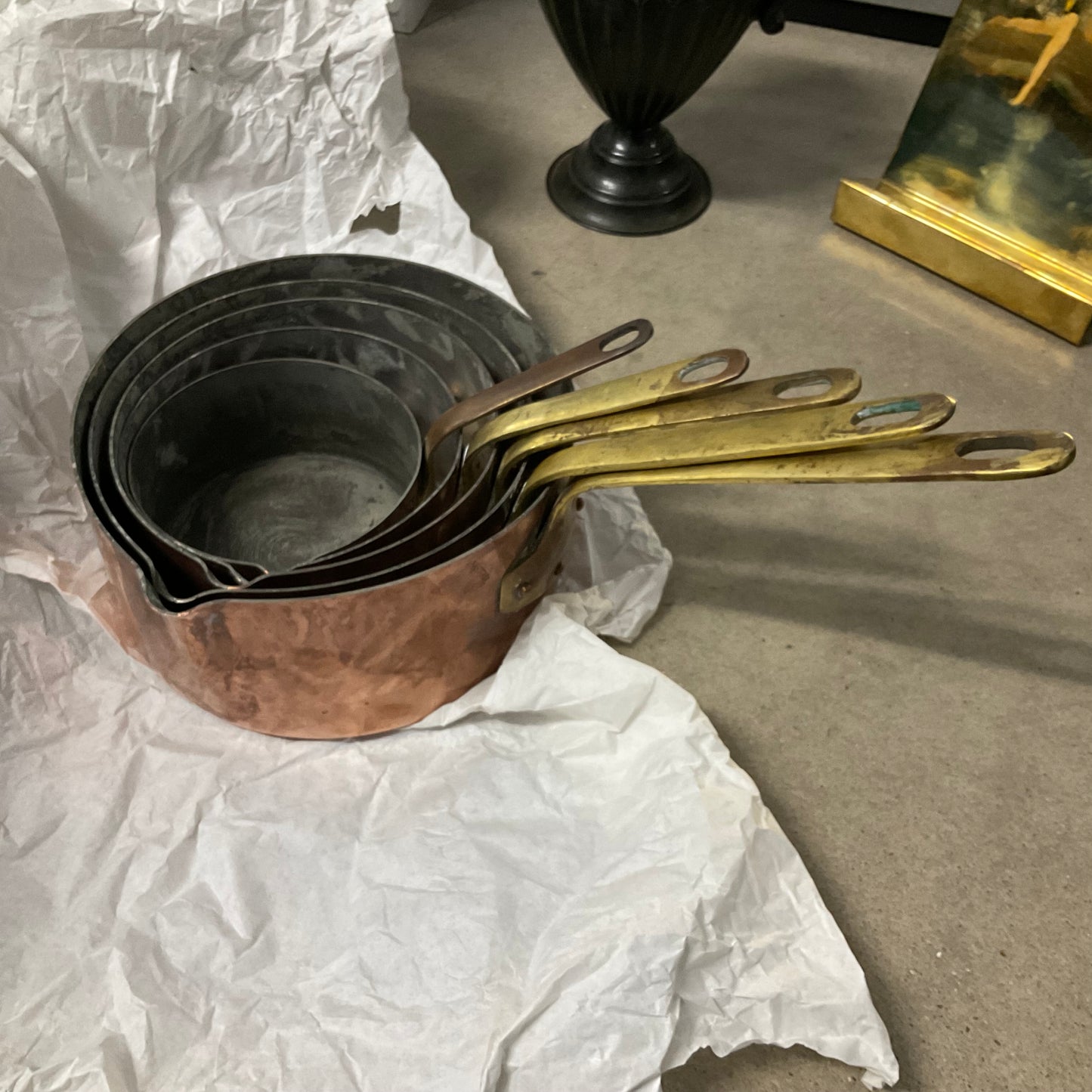 Copper Pot Set