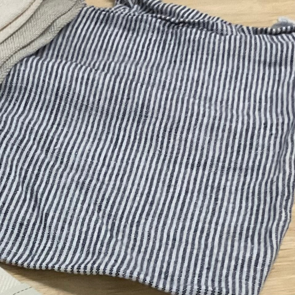 Blue Pinstripe Kitchen Towel