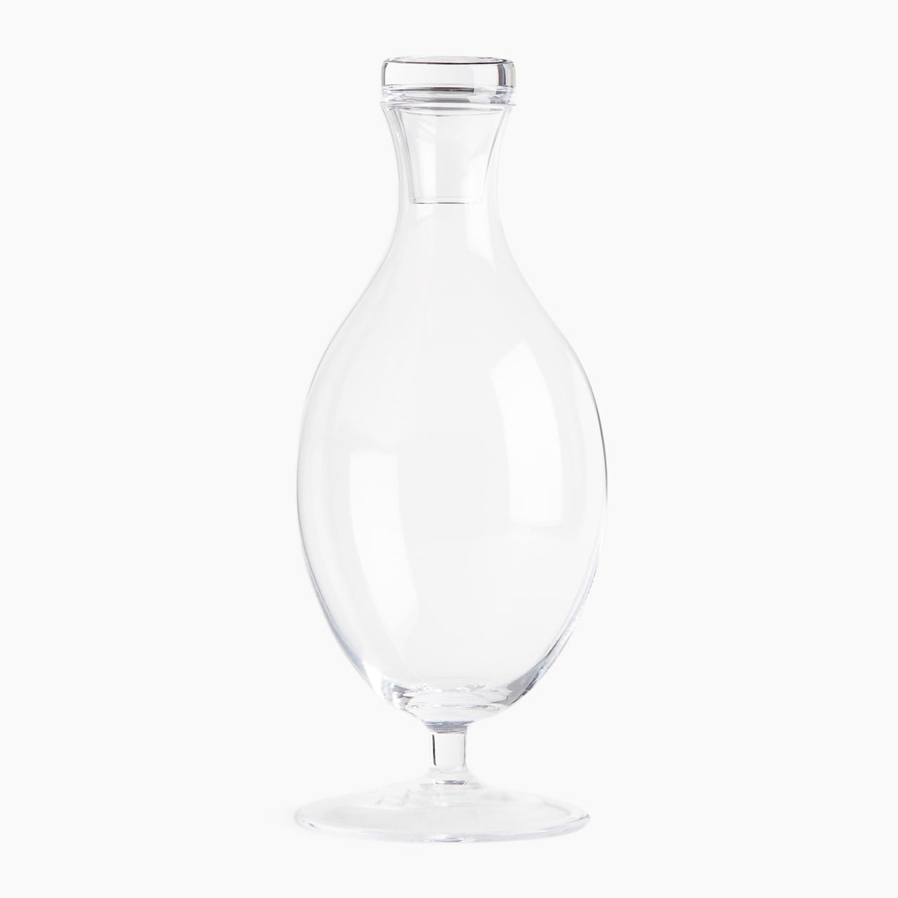 Footed Wine Decanter