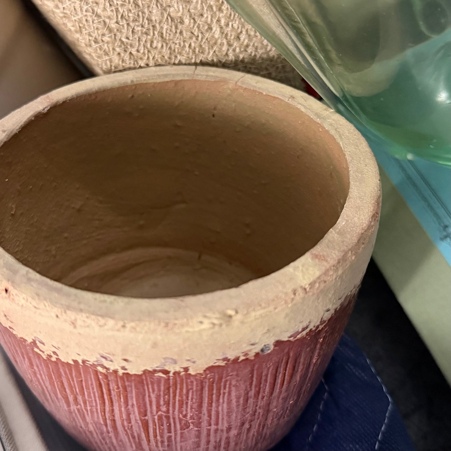 Vintage Red Planter