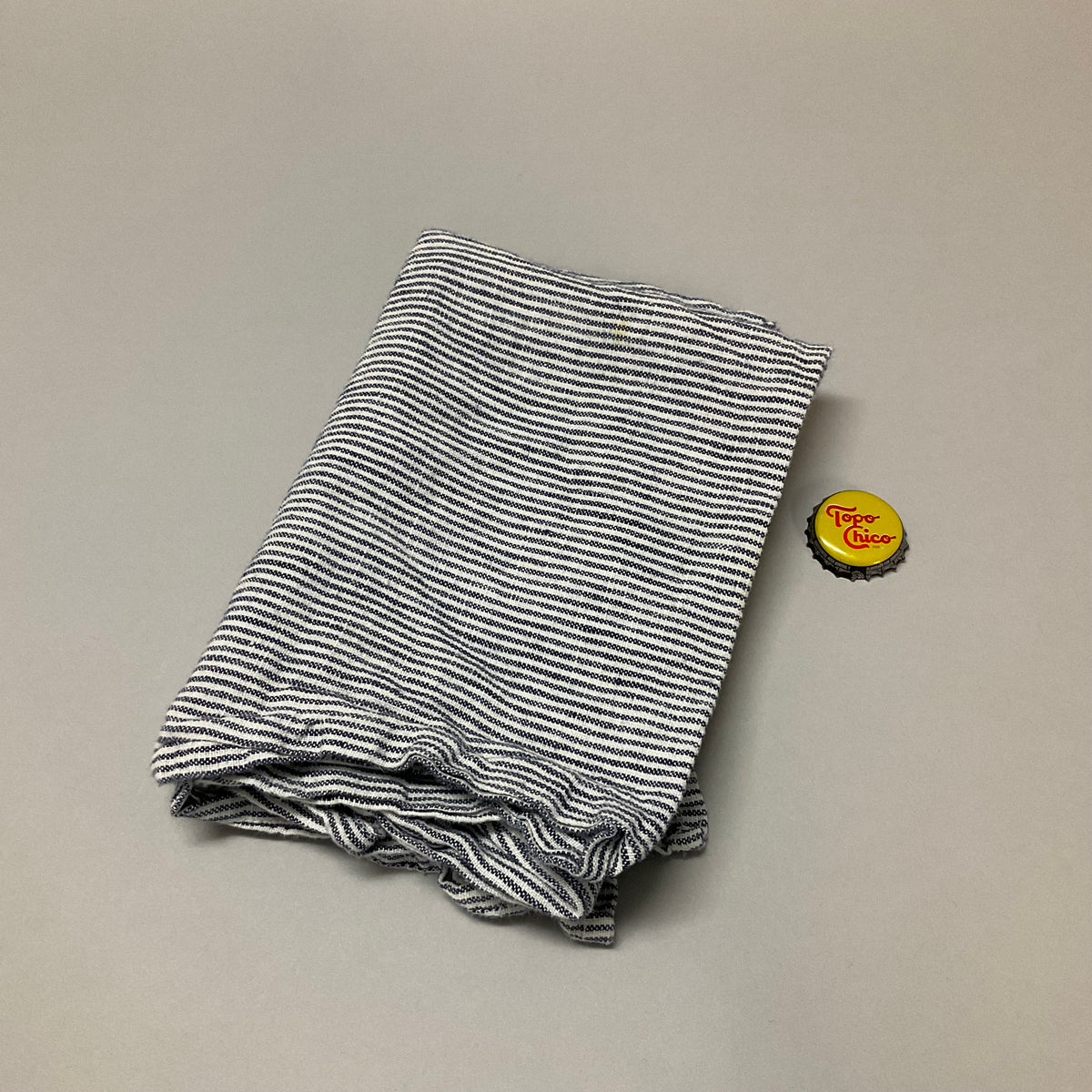 Blue Pinstripe Kitchen Towel