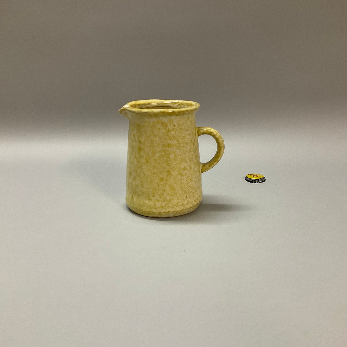 Small Yellow Speckled Pitcher