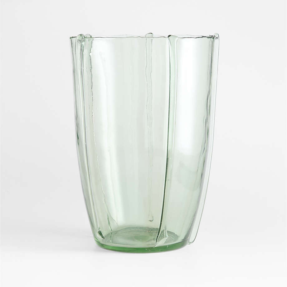 Large Recycled Glass Hurricane