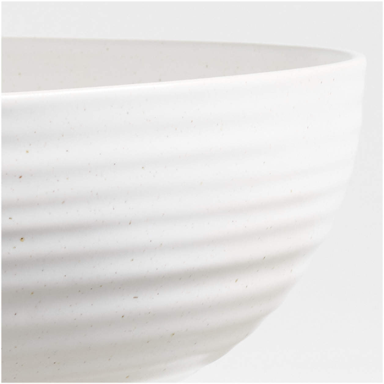 Speckled White Centerpiece Bowl