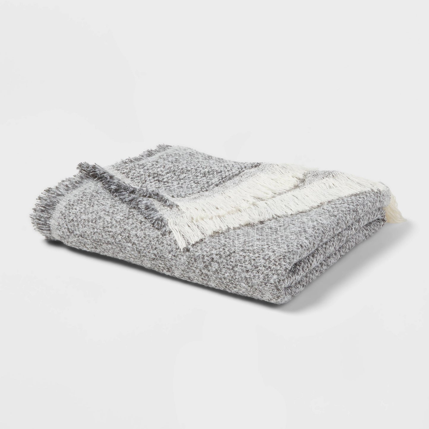 Marled Boucle Throw