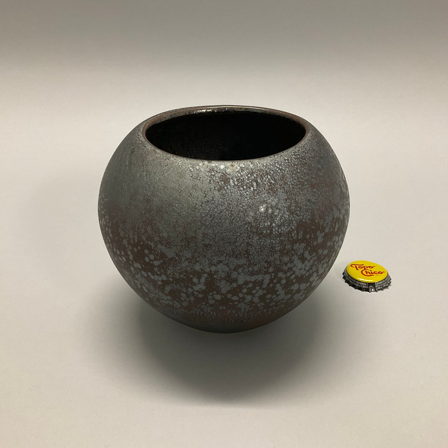 Gray Stoneware Vase