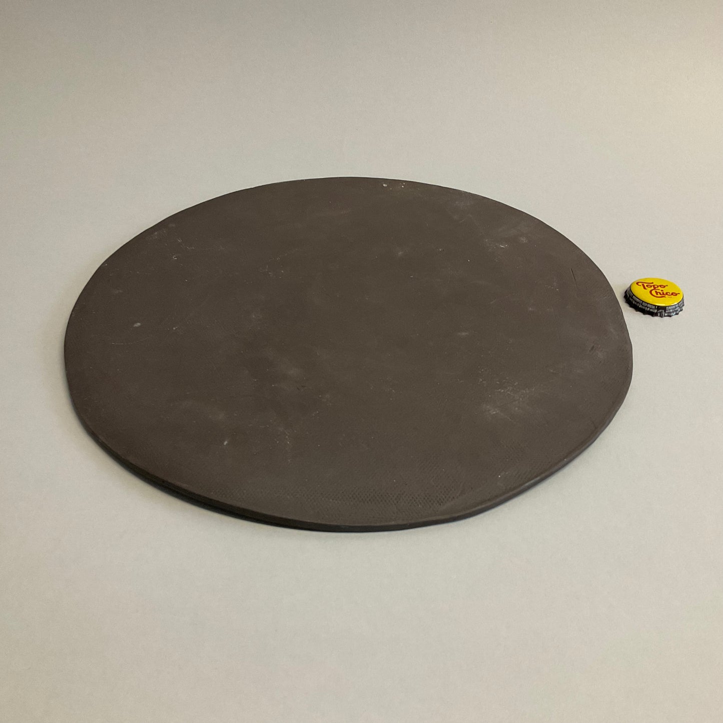 Brown Ceramic Plate