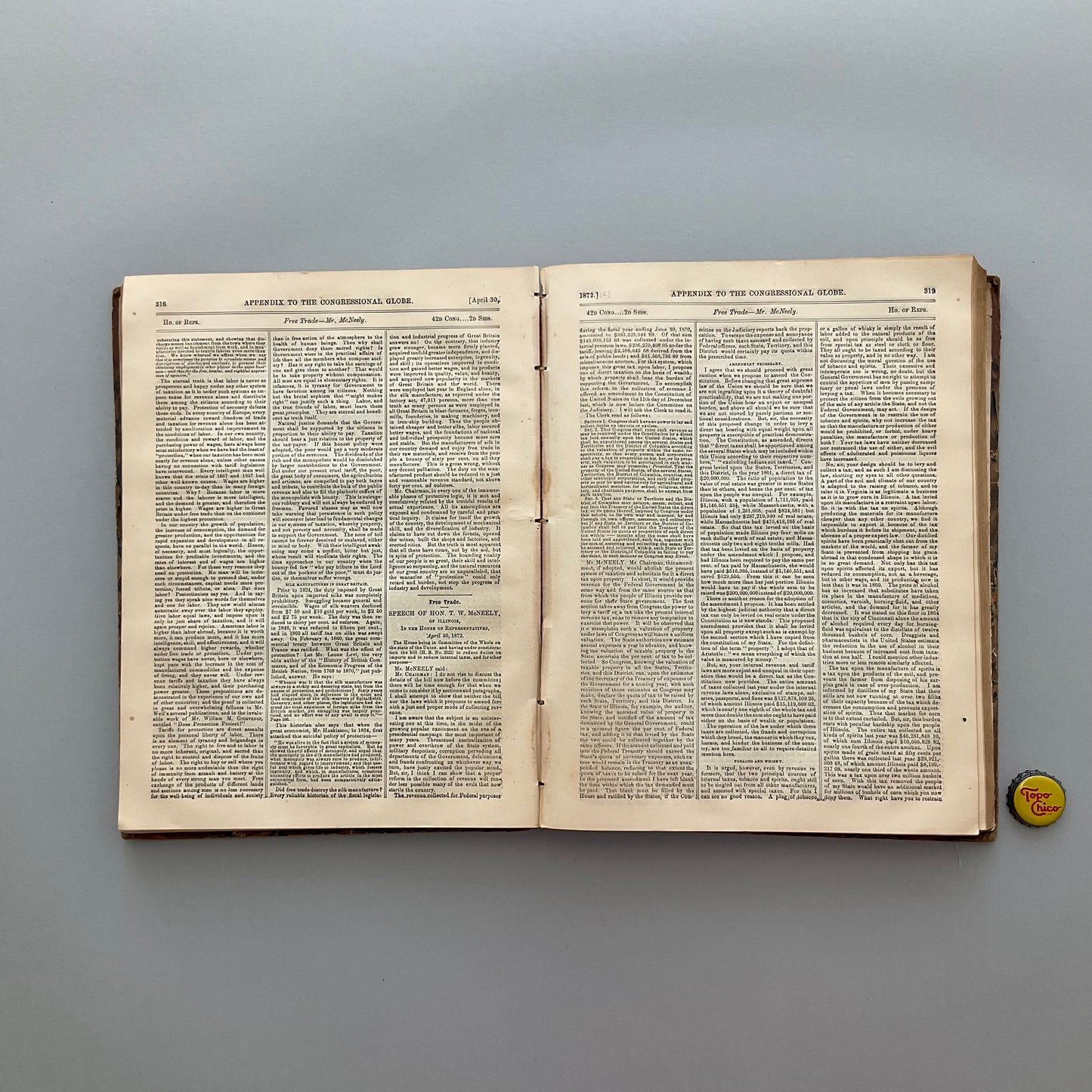 Vintage Congressional Globe and Appendix