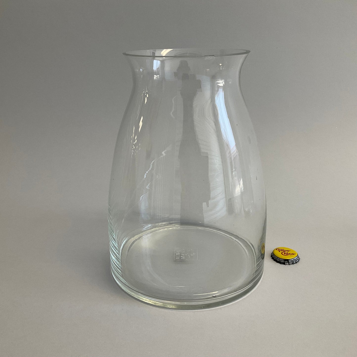 Small Glass Sack Vase
