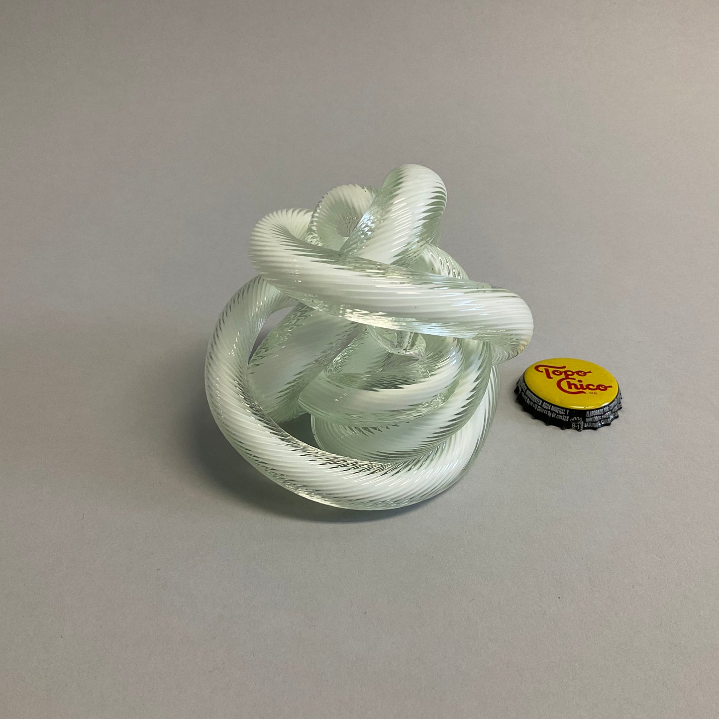 White Acrylic Knot