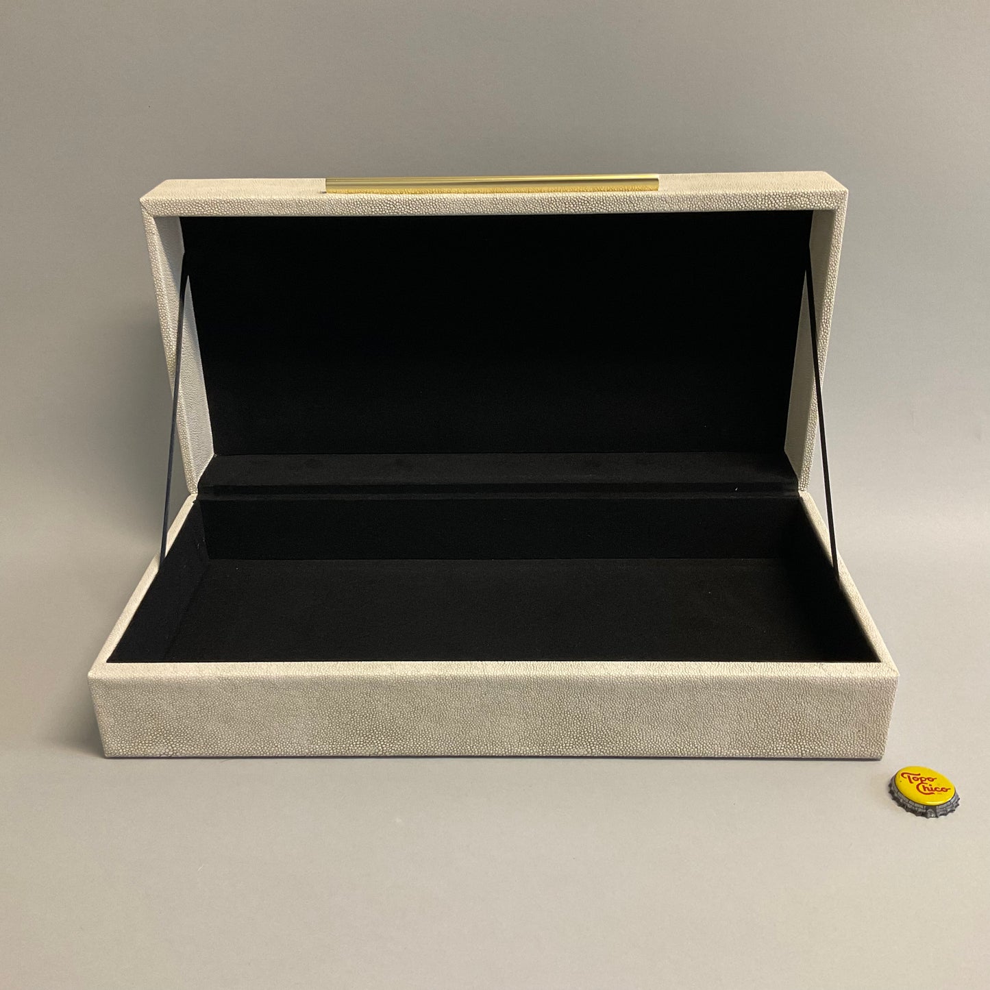 Box with Gold Handle