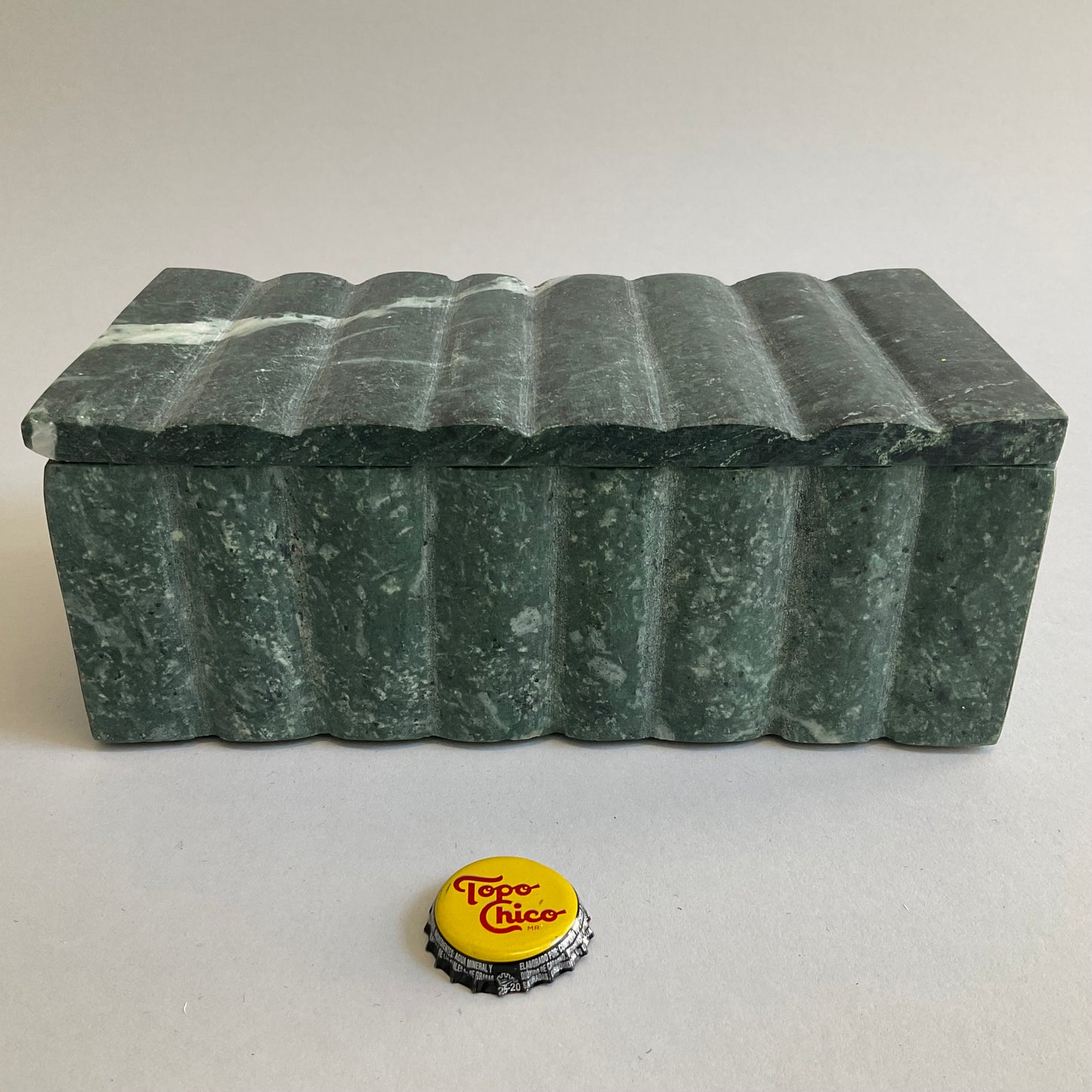 Ridged Marble Box