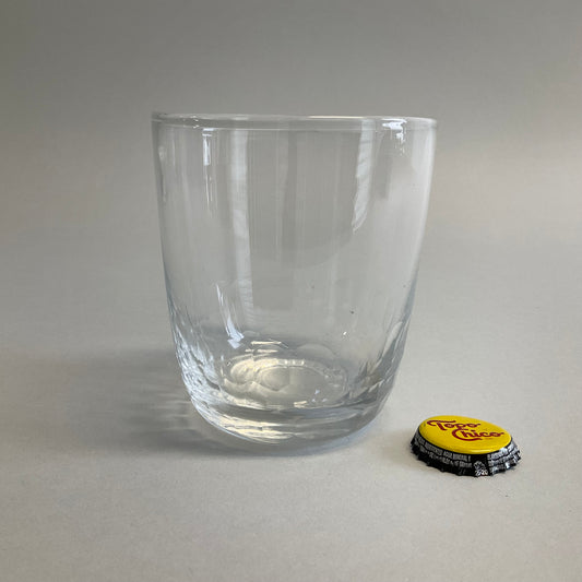 Small Hammered Bottom Drinking Glass