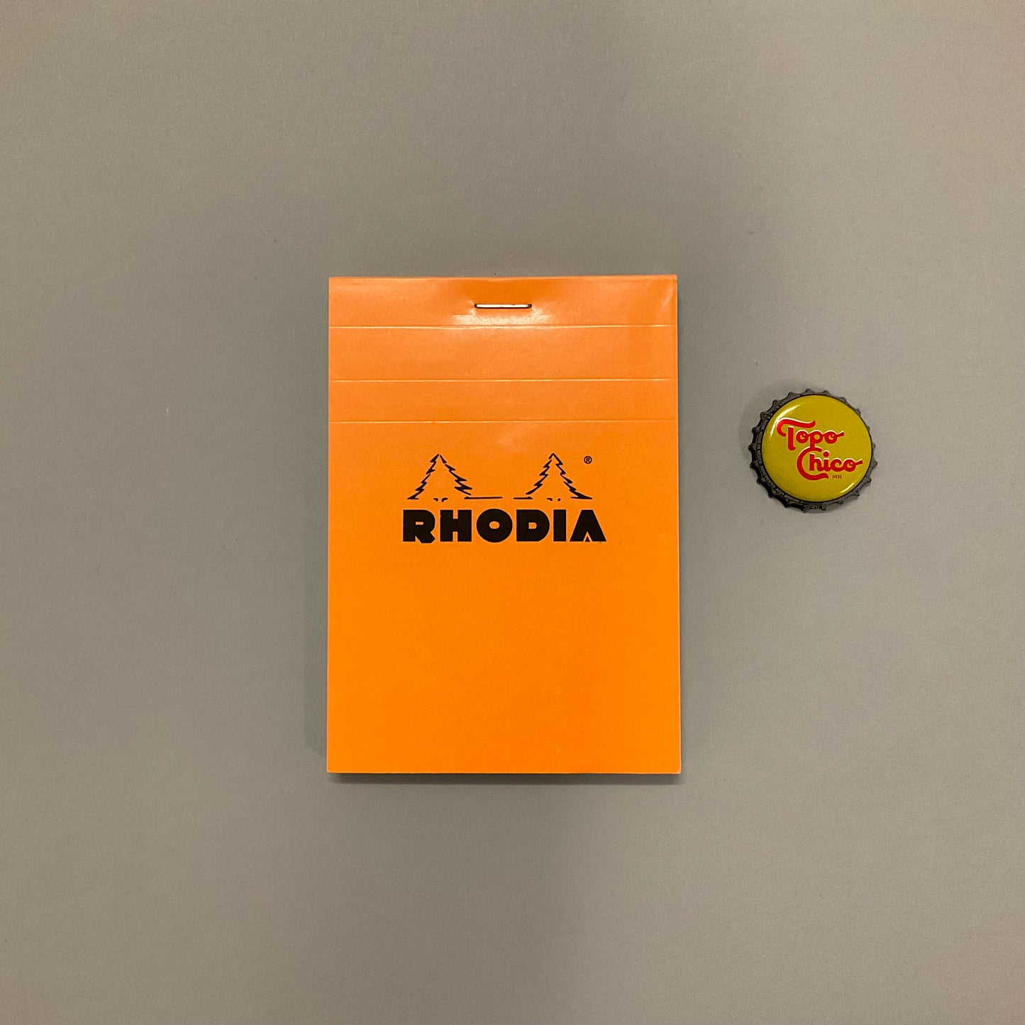 Orange Block Paper Notepad