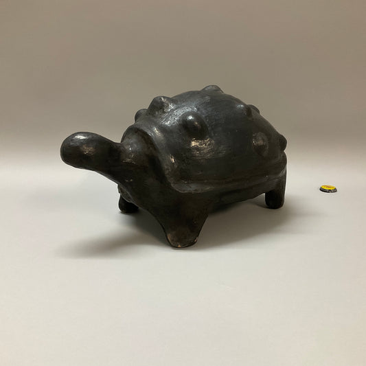 Black Ceramic Turtle