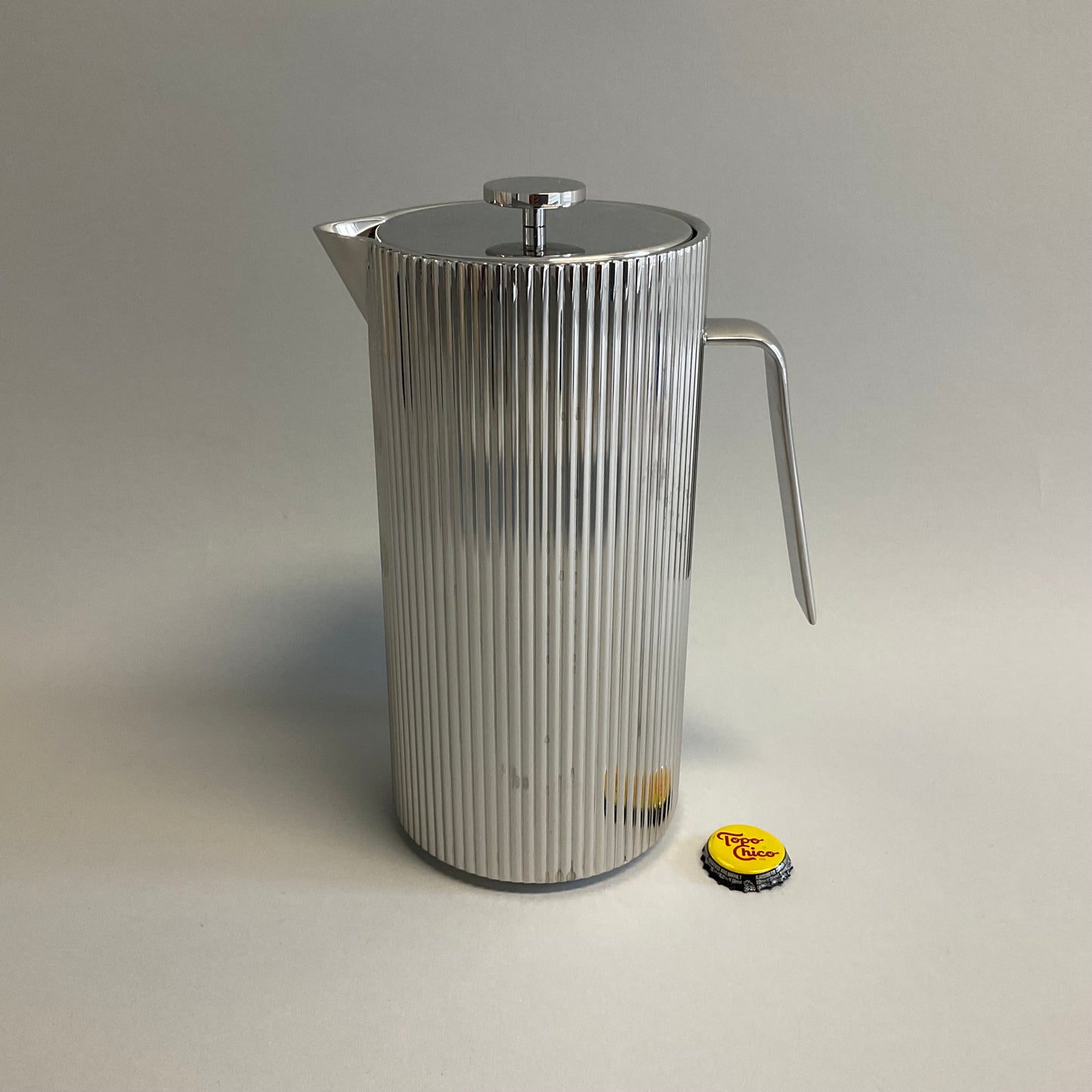 Stainless Steel Fluted French Press