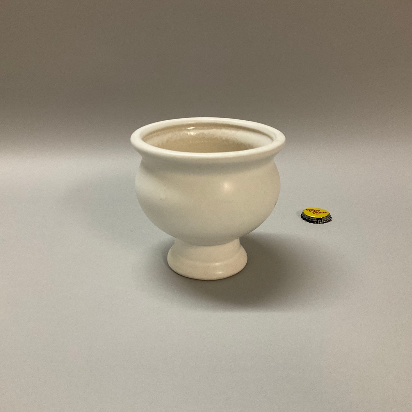 White Ceramic Compote