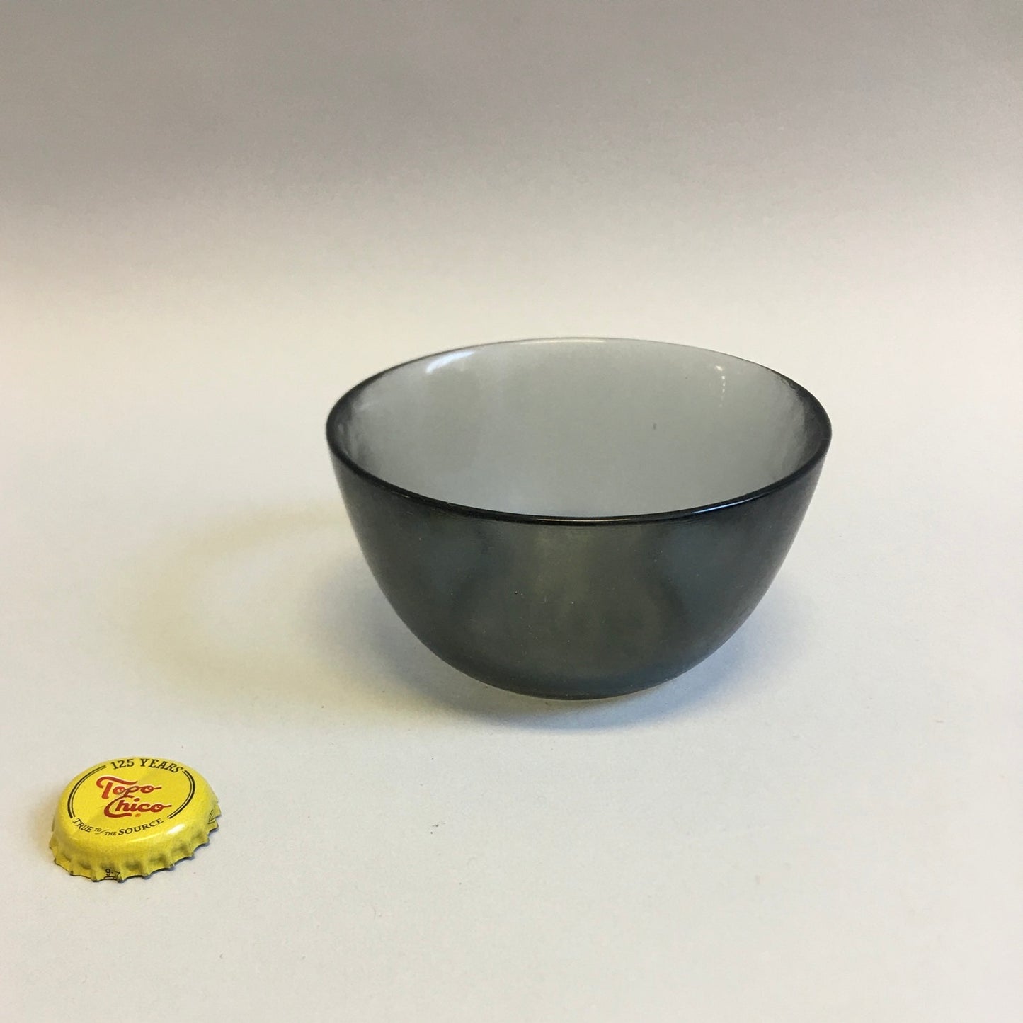 Small Black Glass Bowl