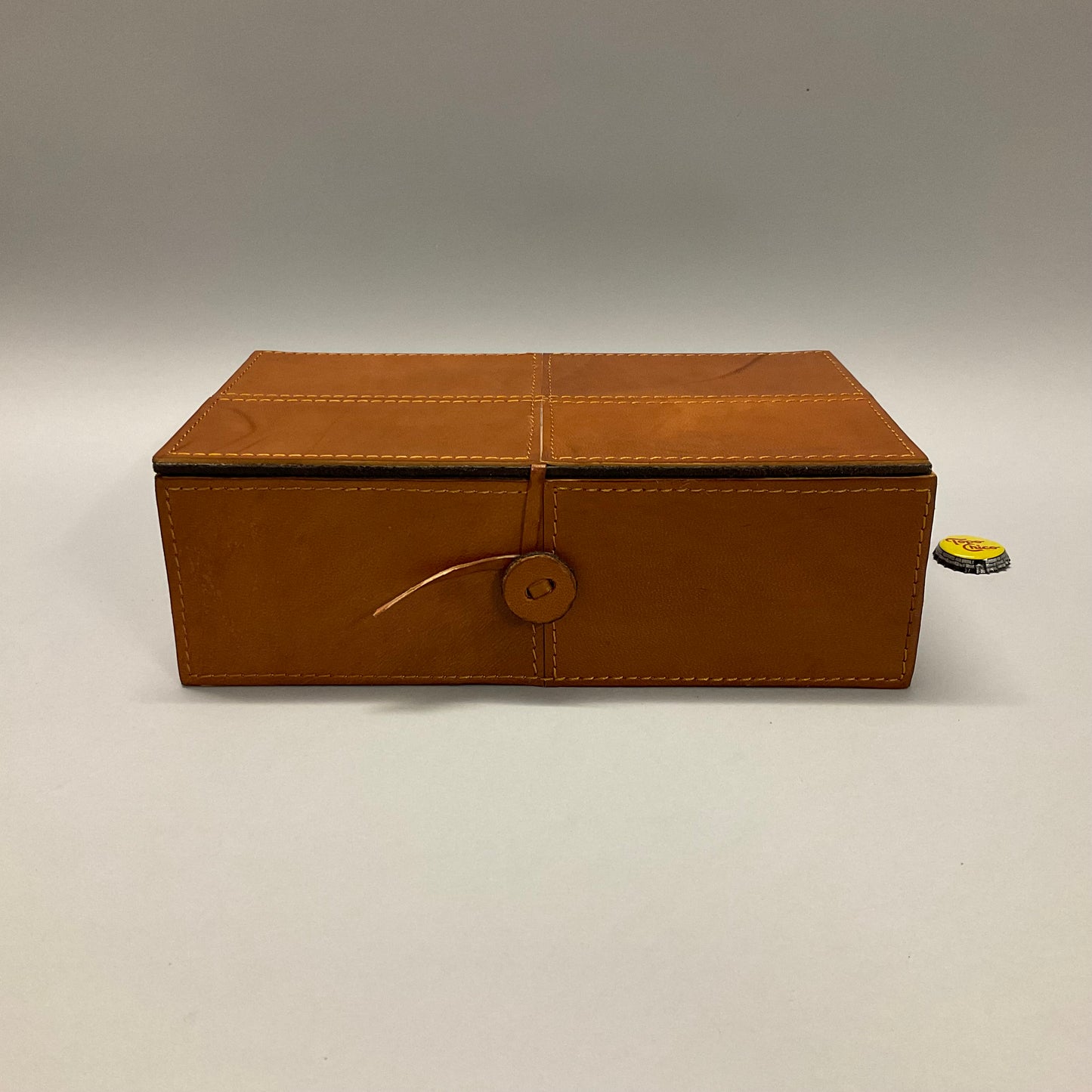 Brown Leather Boxes