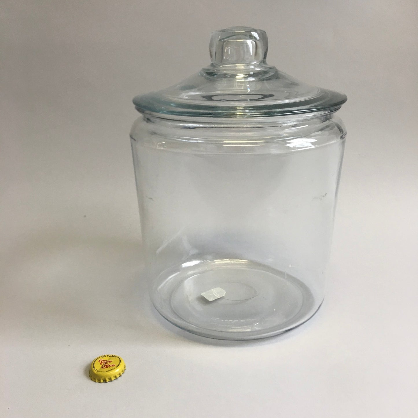 Glass Canisters with Handled Lid