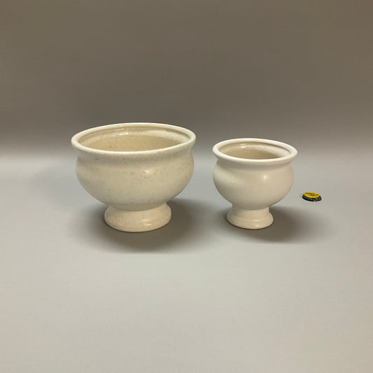 White Ceramic Compote