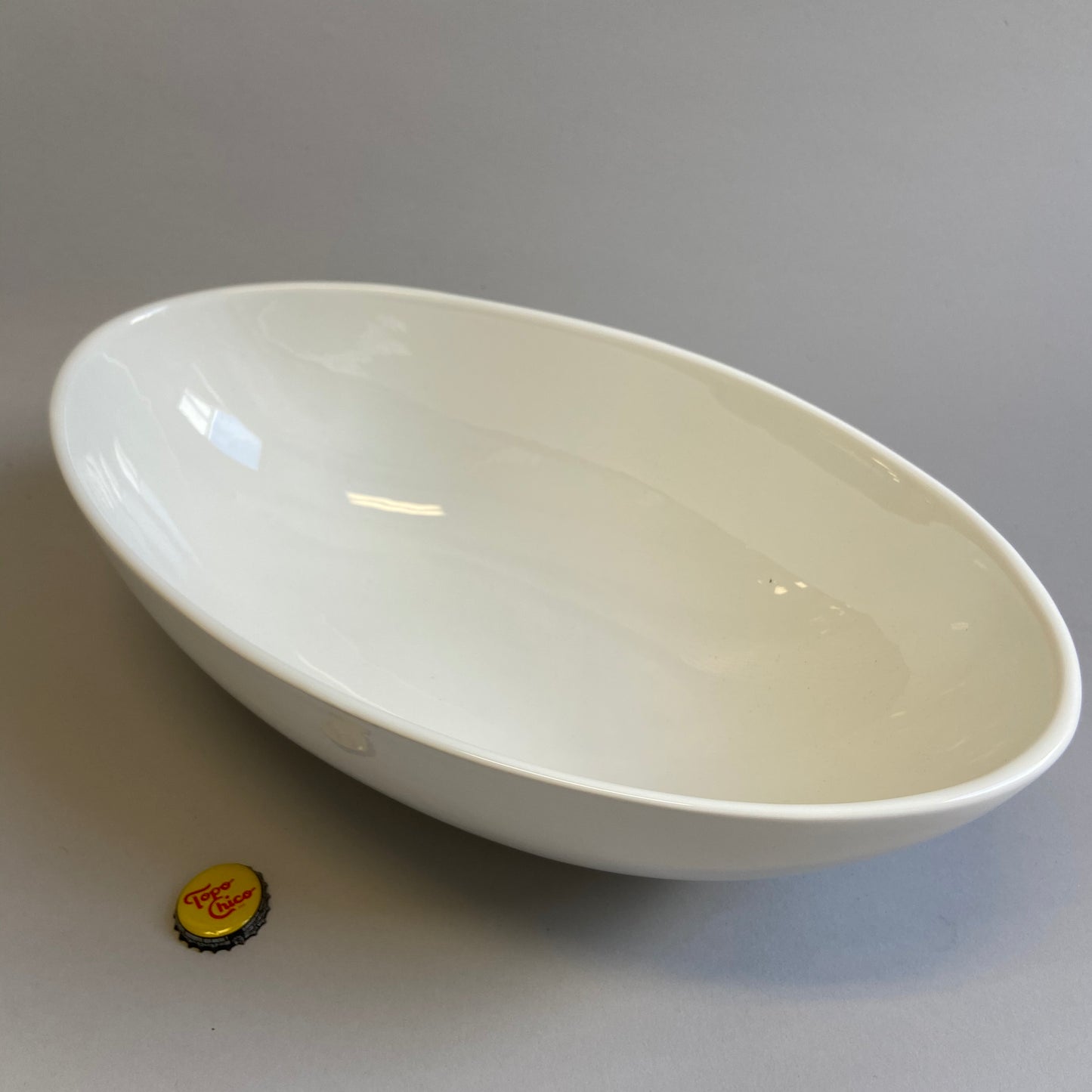 White Porcelain Fruit Bowl