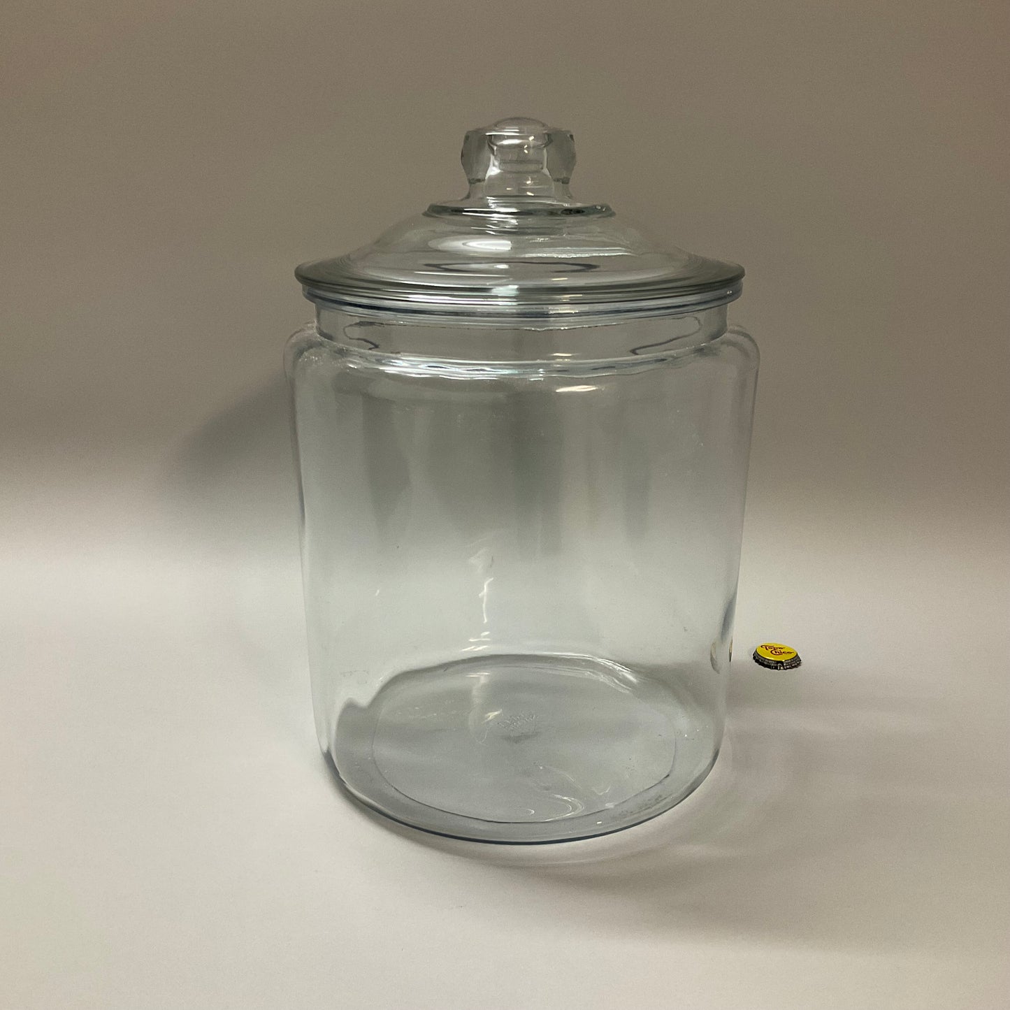 Glass Canisters with Handled Lid